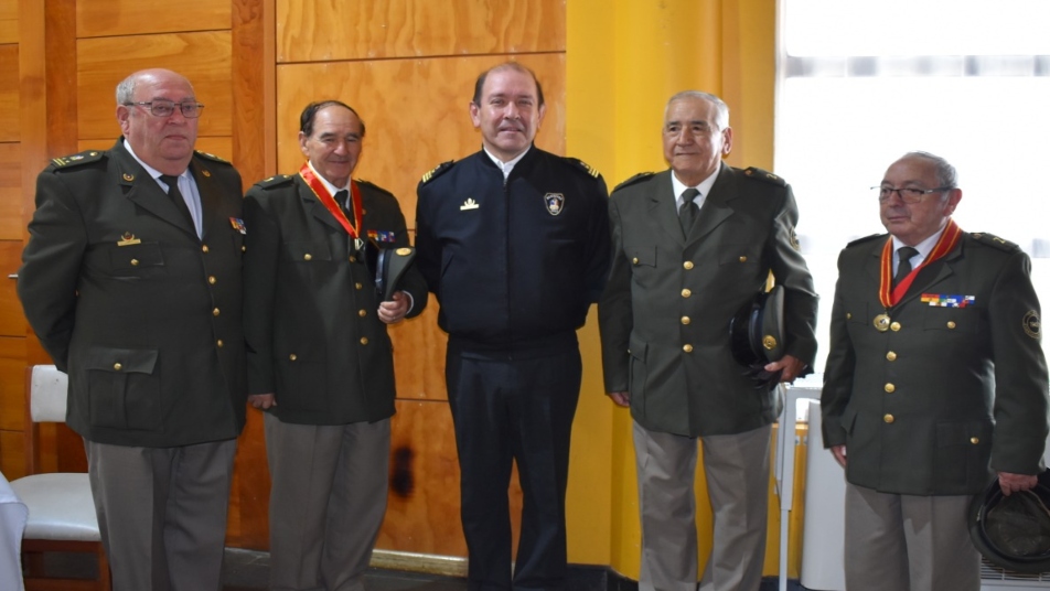 Bomberos de la Araucanía rinde homenaje a sus voluntarios Insignes de Chile